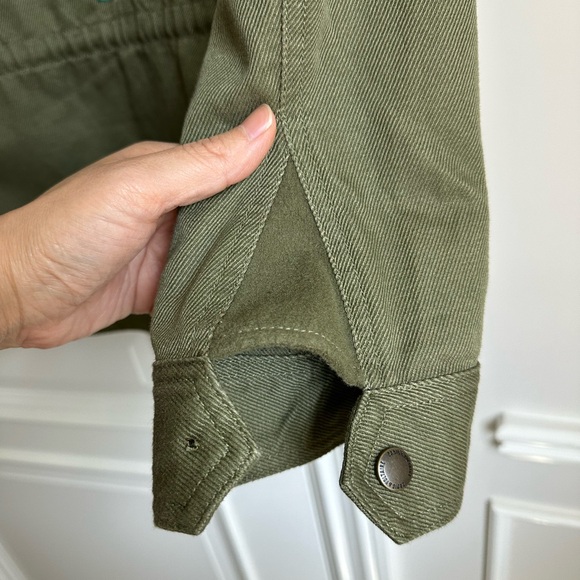 Zadig & Voltaire. Khaki cotton twill jacket / Jean Shirt - Picture 12 of 13